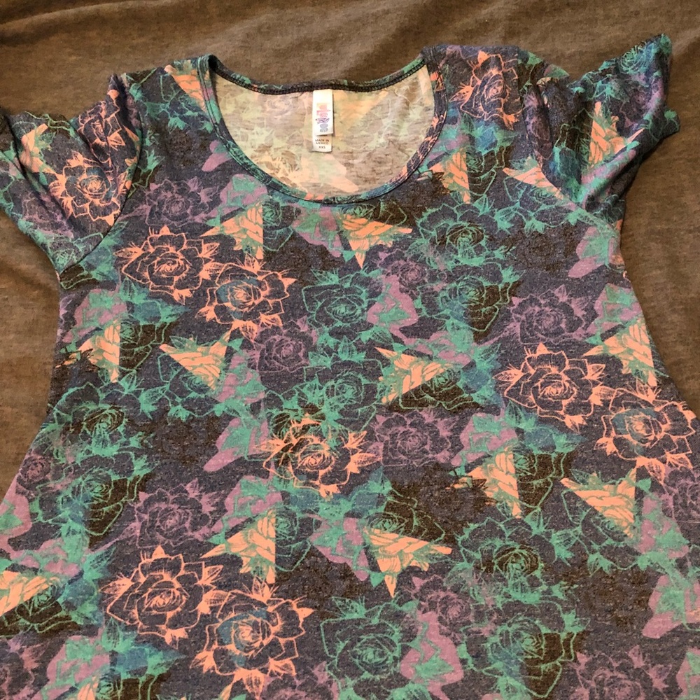 Xxs Floral perfect t